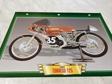 Tohatsu 125 1962 sheet card