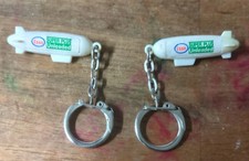 VINTAGE ESSO Super Plus Unleaded  KEY CHAIN KEYRING Uk Freepost