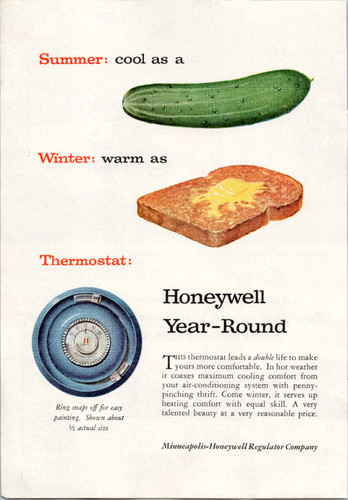 Honeywell vintage magazine - honeywell, ad