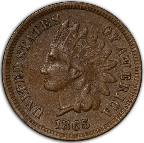 1865 indian head cent - 1c, penny