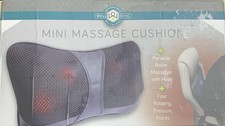Well Being Mini Massage Cushion Rotating Deep Massager Adjustable Positioning