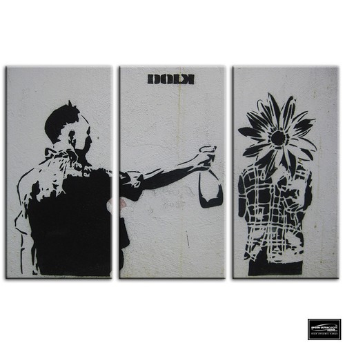 Graffiti pop dolk banksy - dolk,