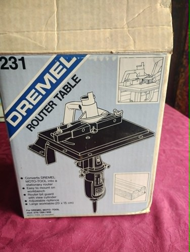 Dremel 231 router - , table,