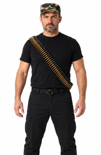 Bullet belt costume accessory - bullet,