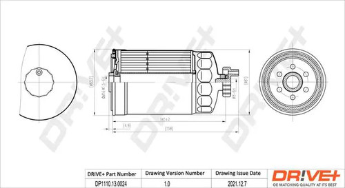 Fuel filter spin - spin-on,