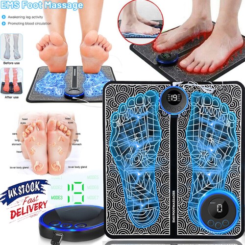 Electric ems foot massager pad - electric,
