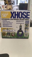 Xhose Expandable Blue Garden Hose Pipe Lightweight Flexible