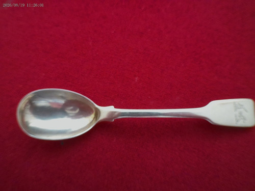 Antique solid silver mustard - solid,