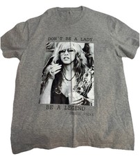 Stevie Nicks T Shirt Pop Rock Singer Band Merch Tee Fleetwood Mac Size Large