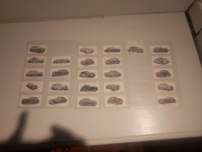 Vintage Car Cigarette Cards