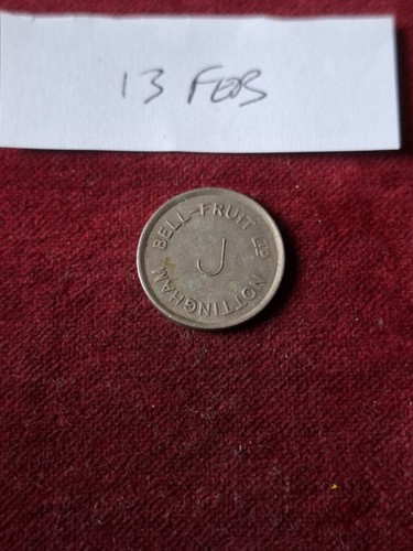 Bellfruit nottingham token - bellfruit,