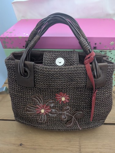 Tula brown straw small bag - tula,