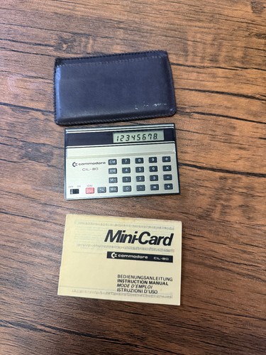Vintage commodore calculator - vintage,