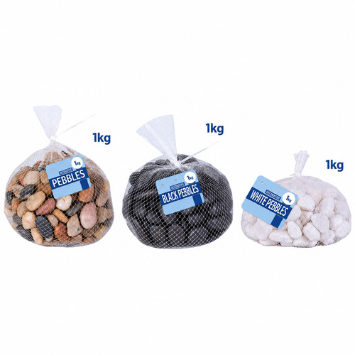 1kg assorted decorative stones - assorted,