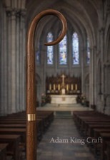 Wooden CROZIER Bishop Staff