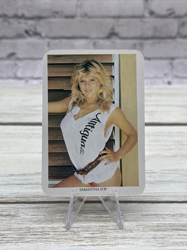 1992 samantha fox calendar - 1992,