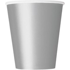 Paper Party Cups Solid Colour Cold Disposable Choice of Colour & Pack Size