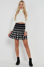 Womens Ladies Pleated Big Dog