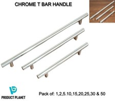 Chrome T Bar Kitchen Cabinet