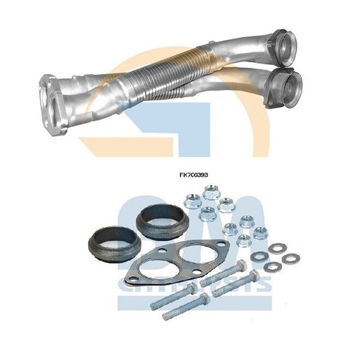 Front pipe mercedes 230e 3 - front,