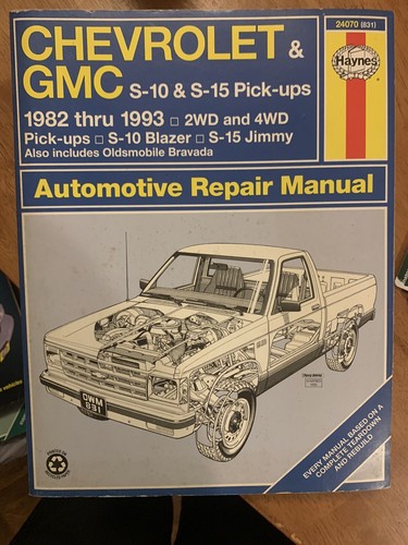 Haynes 24070 1982 - -93, chevy