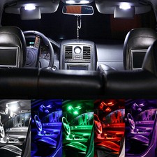 all Seat * LED Interior complete Lights Kit Set * blue red white pink green SMD