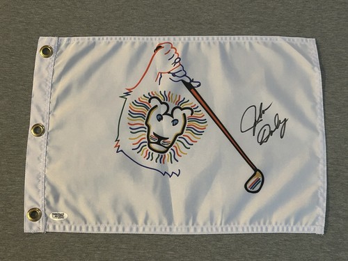 John daly signed golf flag - john,