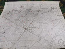 WW1 Trench Map "BATTLE of
