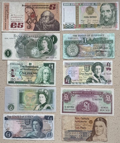 Job lot old - **job, banknotes
