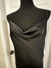 Black Drape Express Dress New