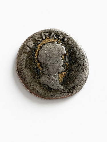 Ancient roman coin vespasian - roman,