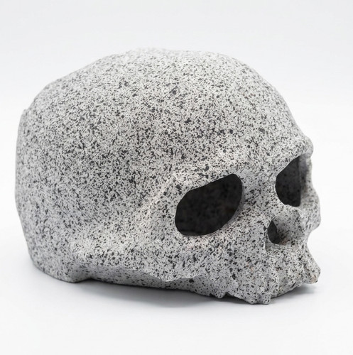 Aquarium skull cave decoration - skull,