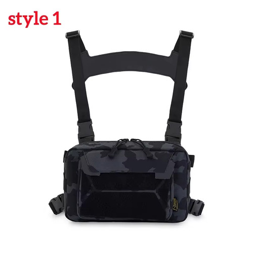 Fishing vest bag men camo - fishing,
