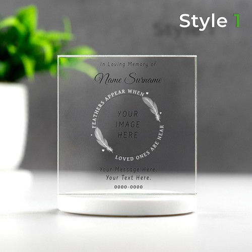 Custom photo block - photo, memorial