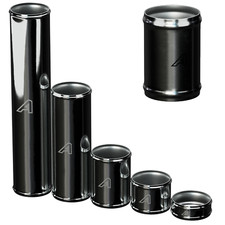 Alloy Aluminum Hose Joiner Connector Silicone Metal Pipe Beaded Swaged All Sizes