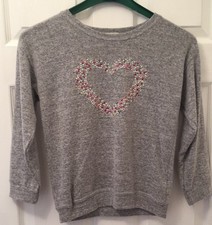 Sweet Millie Girls Grey Jumper