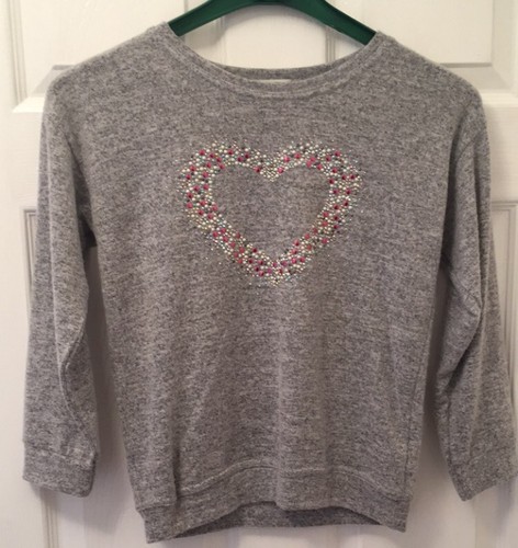 Sweet millie girls grey jumper - millie,