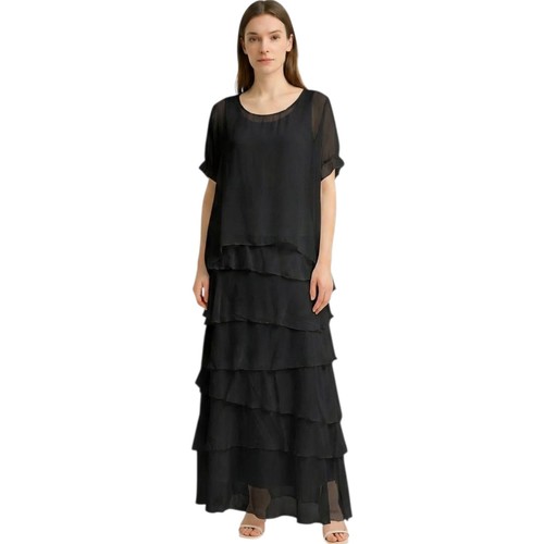 Women dress silk detail - women's,