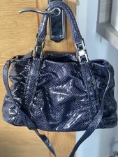 lk bennett Leather snake skin bag