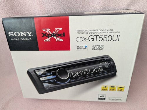 Sony cdx gt550ui car - sony, cdx-gt550ui