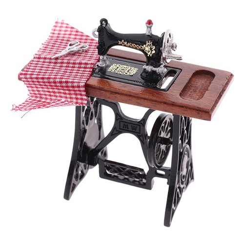 Dollhouse sewing machine - sewing,