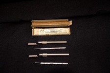 Vintage Medical Glass Body Temperature thermometers