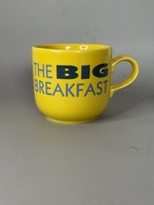 THE BIG BREAKFAST Mug Cup Genuine Official Oversized Yellow 1998 Channel 4