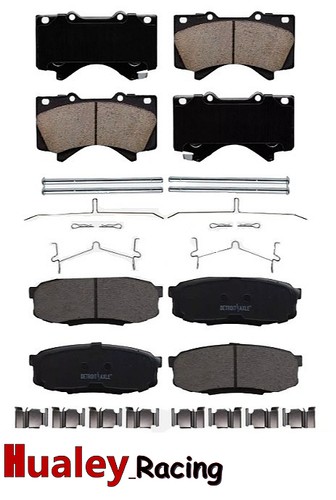 Ceramic brake pads - ceramic, rear