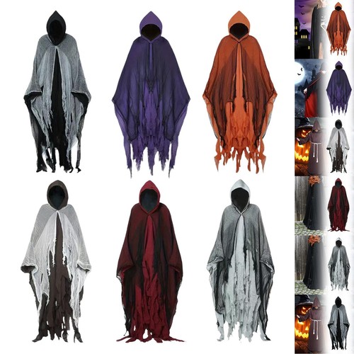 Halloween hooded cloak - hooded,