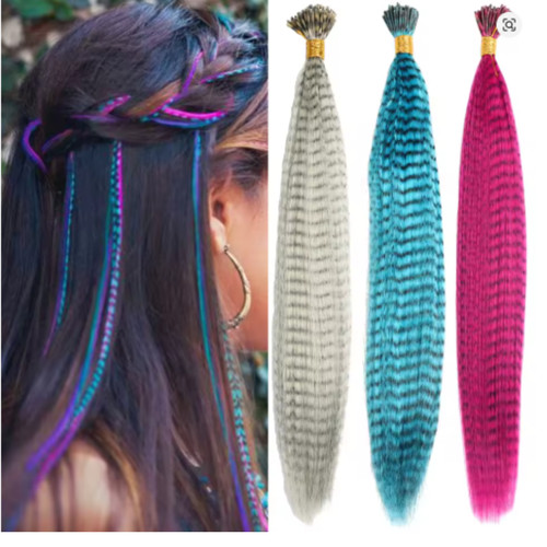 10x long hair extensions - long,