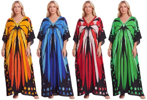 Womens moroccan print kaftan - womens,