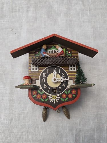 Vintage mini cuckoo clock - mini,