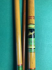 Vintage Allcocks Holdwell 3 piece 12ft Split Cane Fishing Rod  + Bag  #9