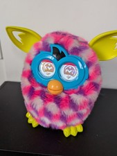 Furby Boom 2012 Purple & Pink Cubes Interactive Talking Toy Fully Tested